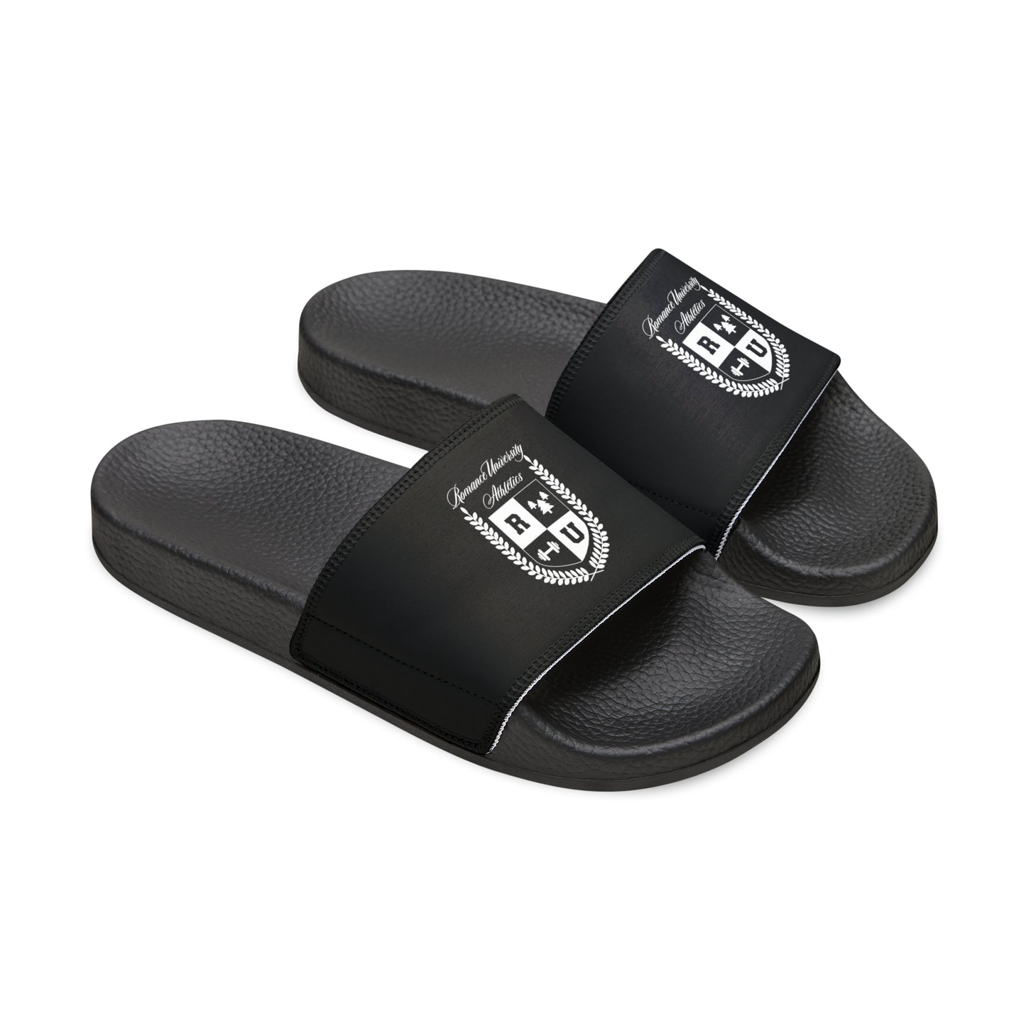 Romance University Athletics-Slide Sandals