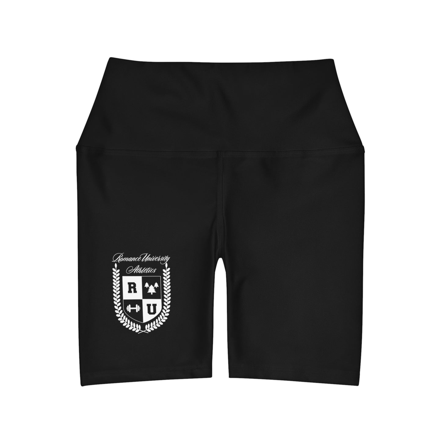 Romance University Athletics-High Waisted Shorts