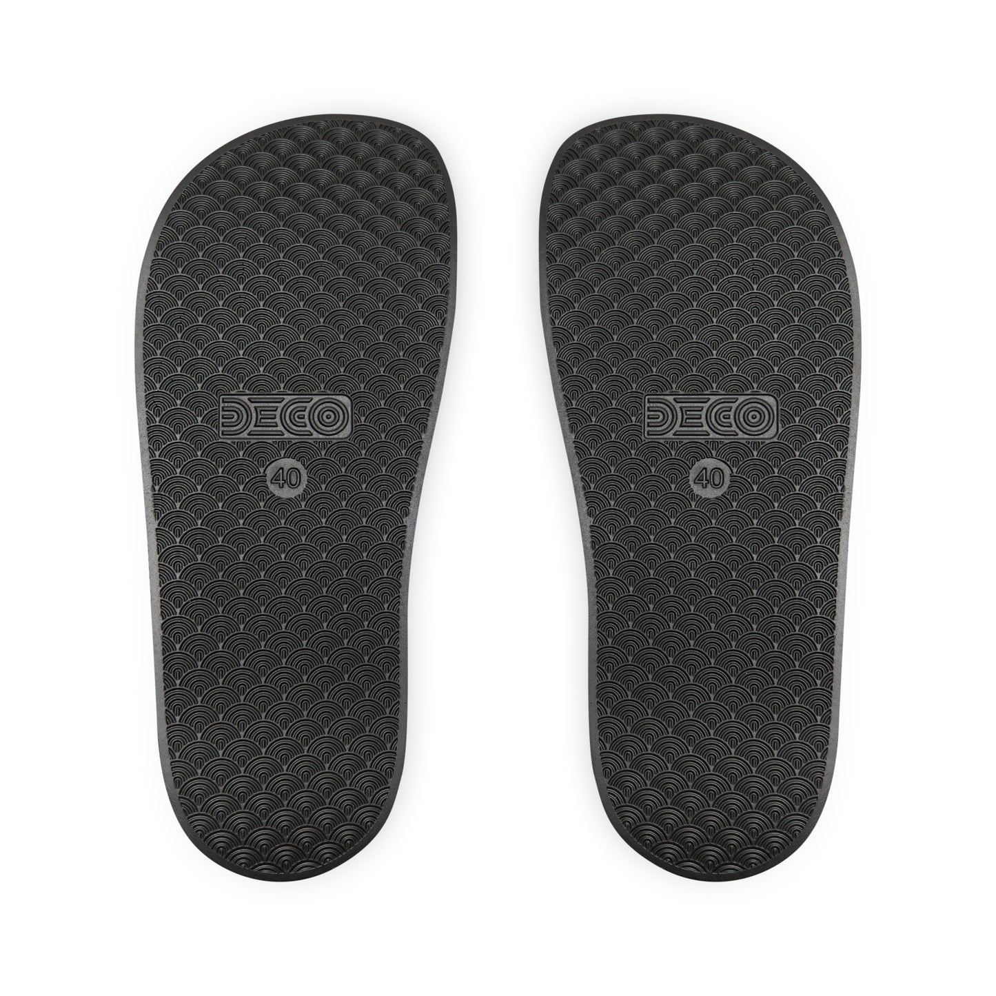 Romance University Athletics-Slide Sandals