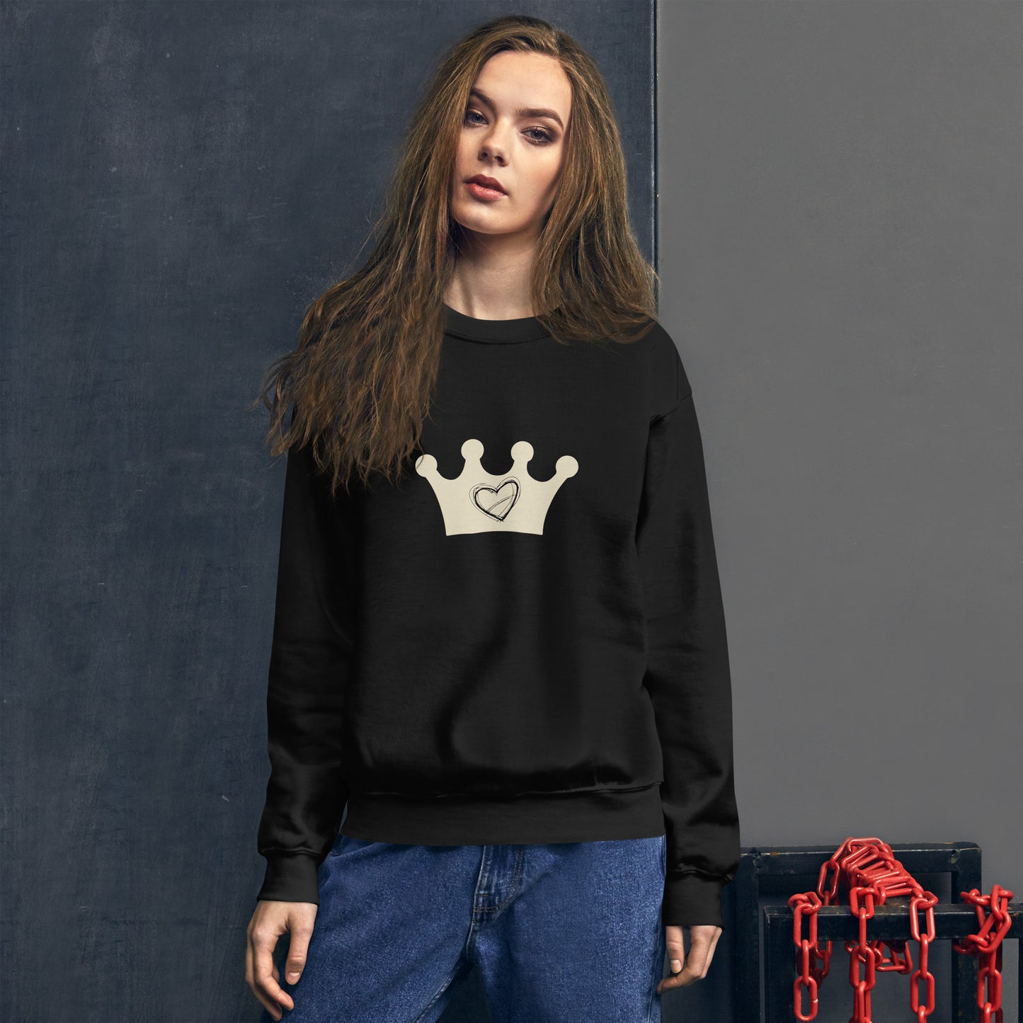Queen of Hearts Unisex Sweatshirt