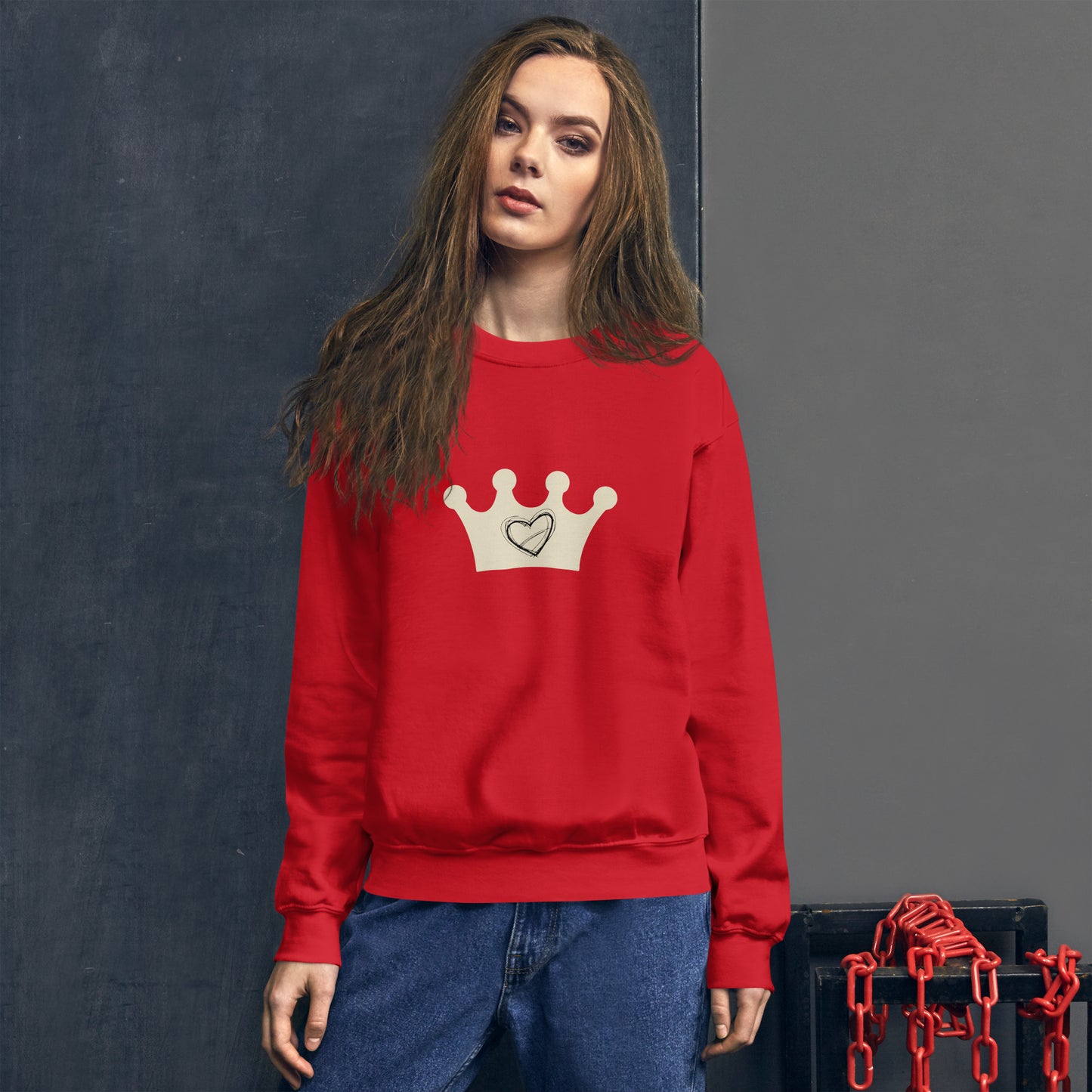 Queen of Hearts Unisex Sweatshirt
