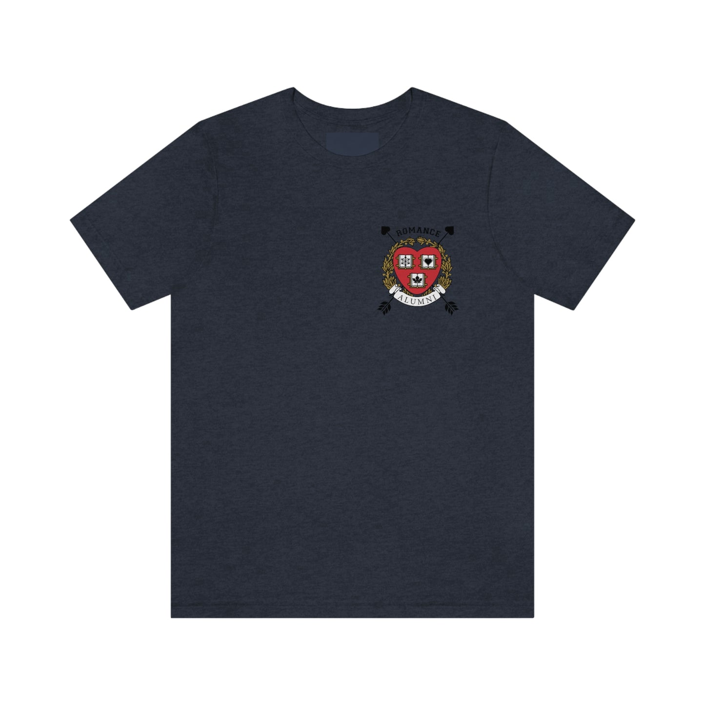 Romance University Alumni Arrow--T-Shirt