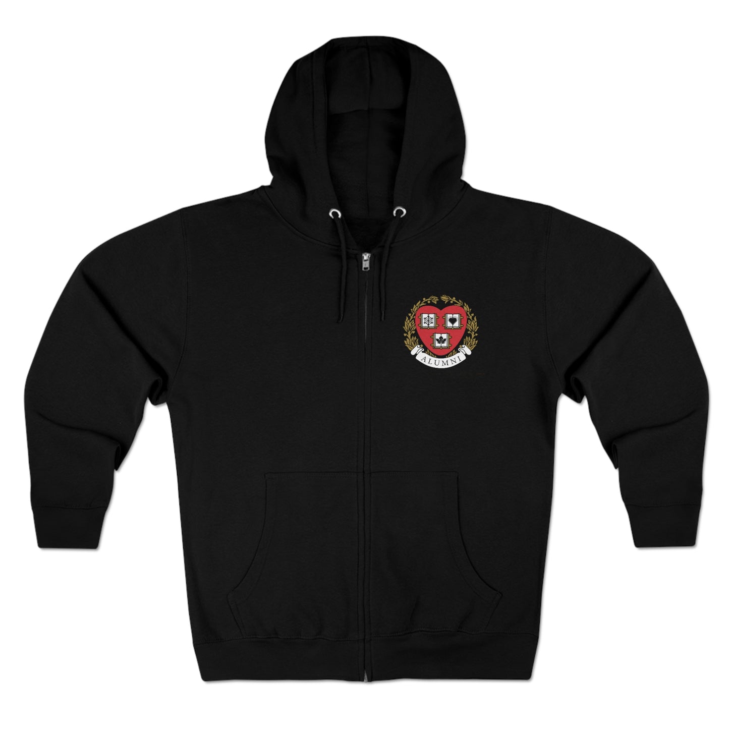 Romance University Alumni-Zip Hoodie