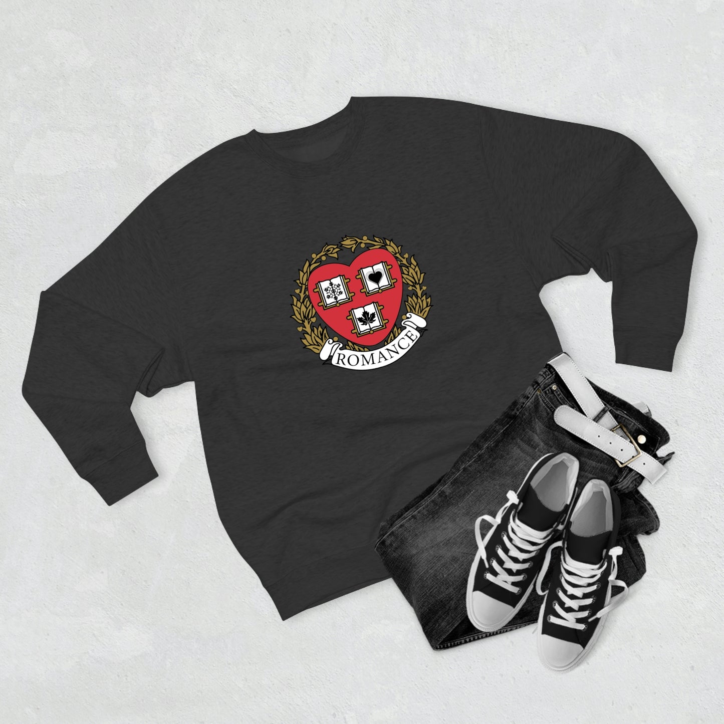 Romance University Premium Crewneck Sweatshirt