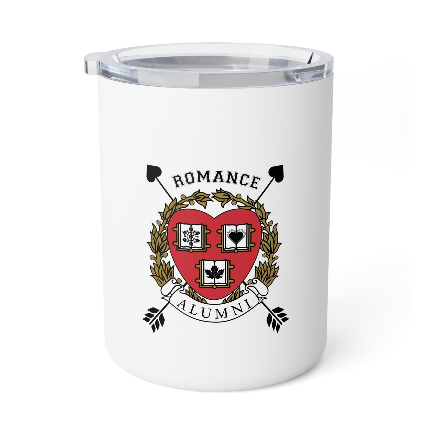 Romance University Arrows--Insulated Coffee Mug, 10oz