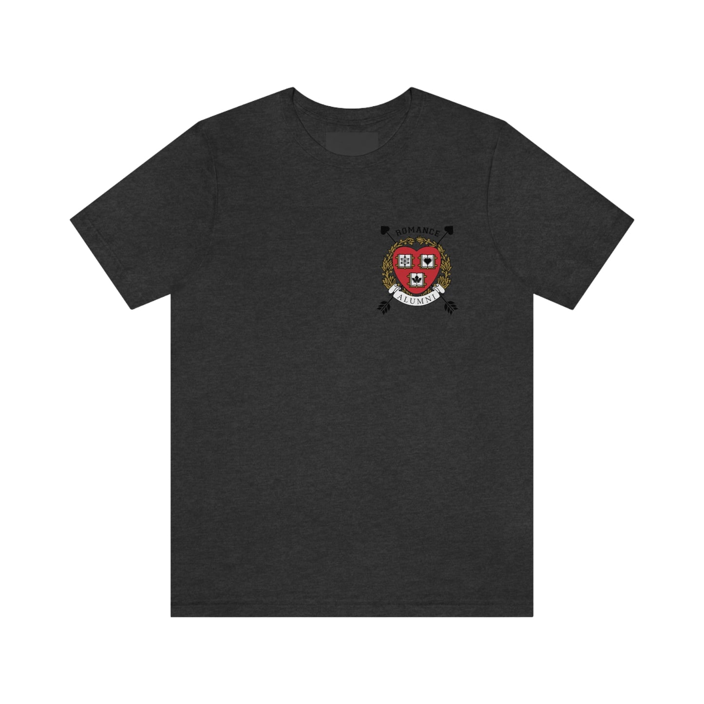 Romance University Alumni Arrow--T-Shirt