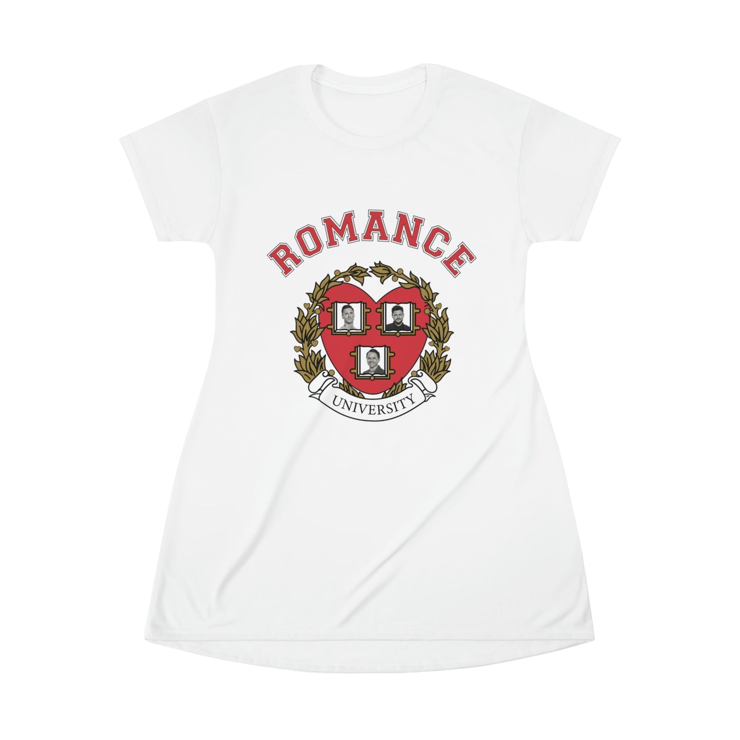 Romance University Valentine's Day--T-Shirt Dress