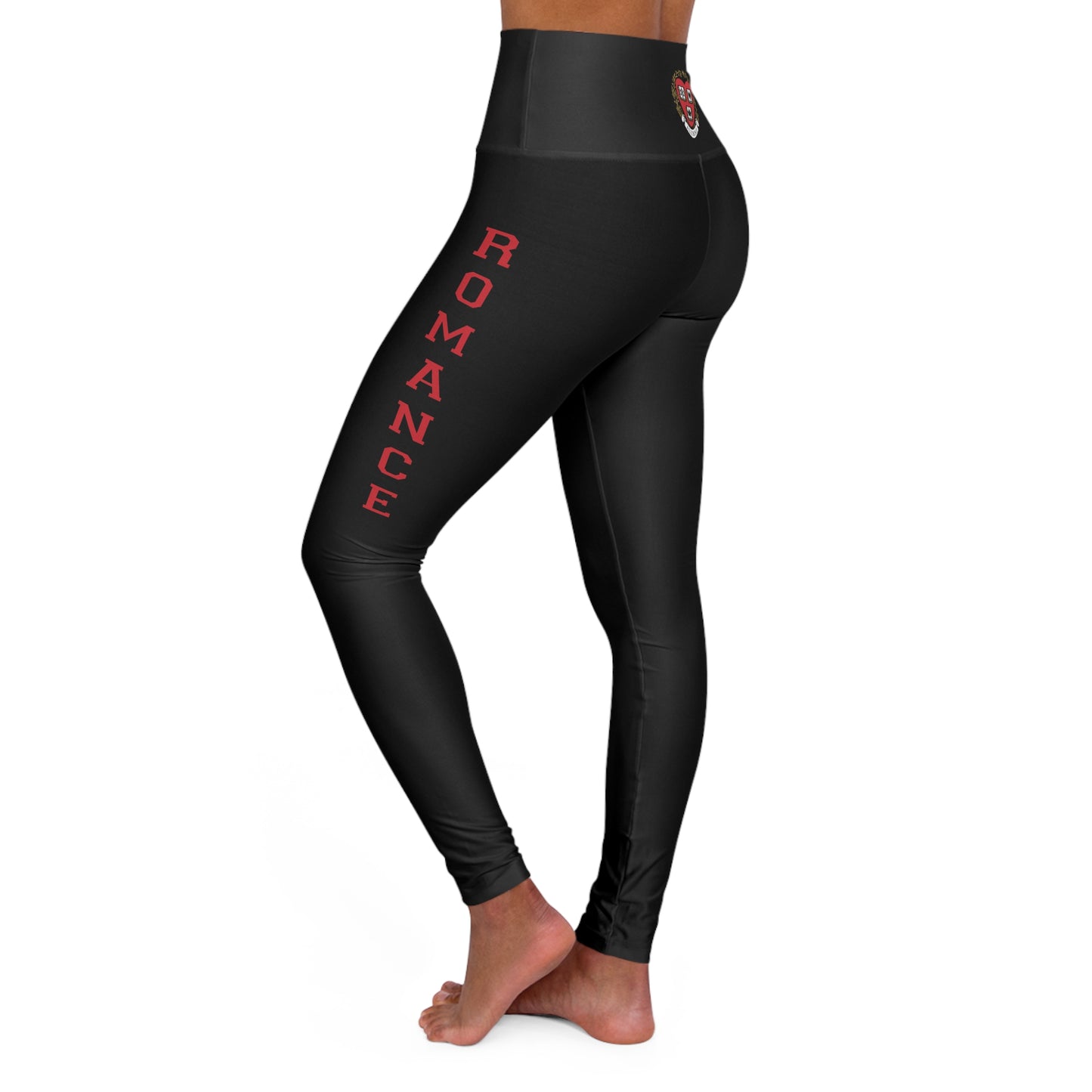 Romance University-High Waisted Leggings