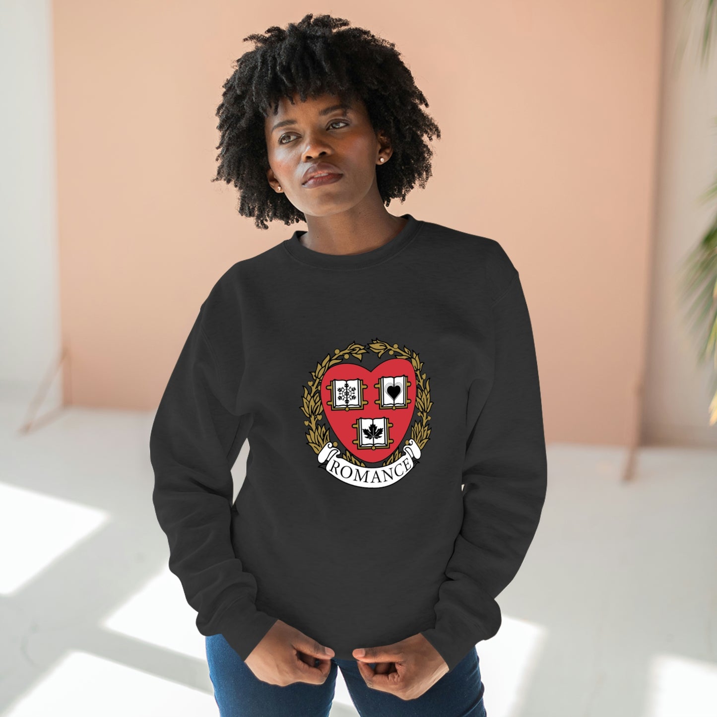 Romance University Premium Crewneck Sweatshirt
