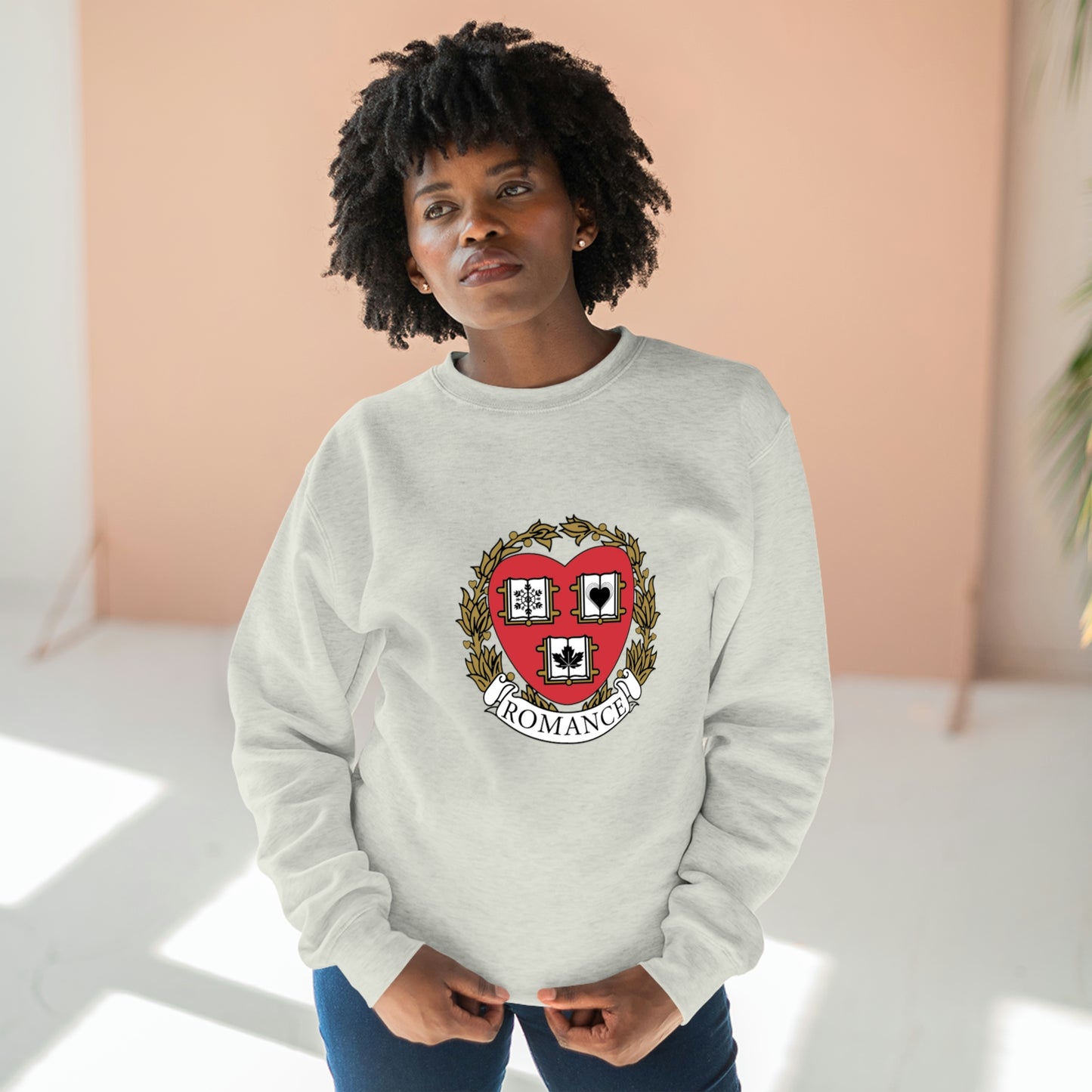 Romance University Premium Crewneck Sweatshirt