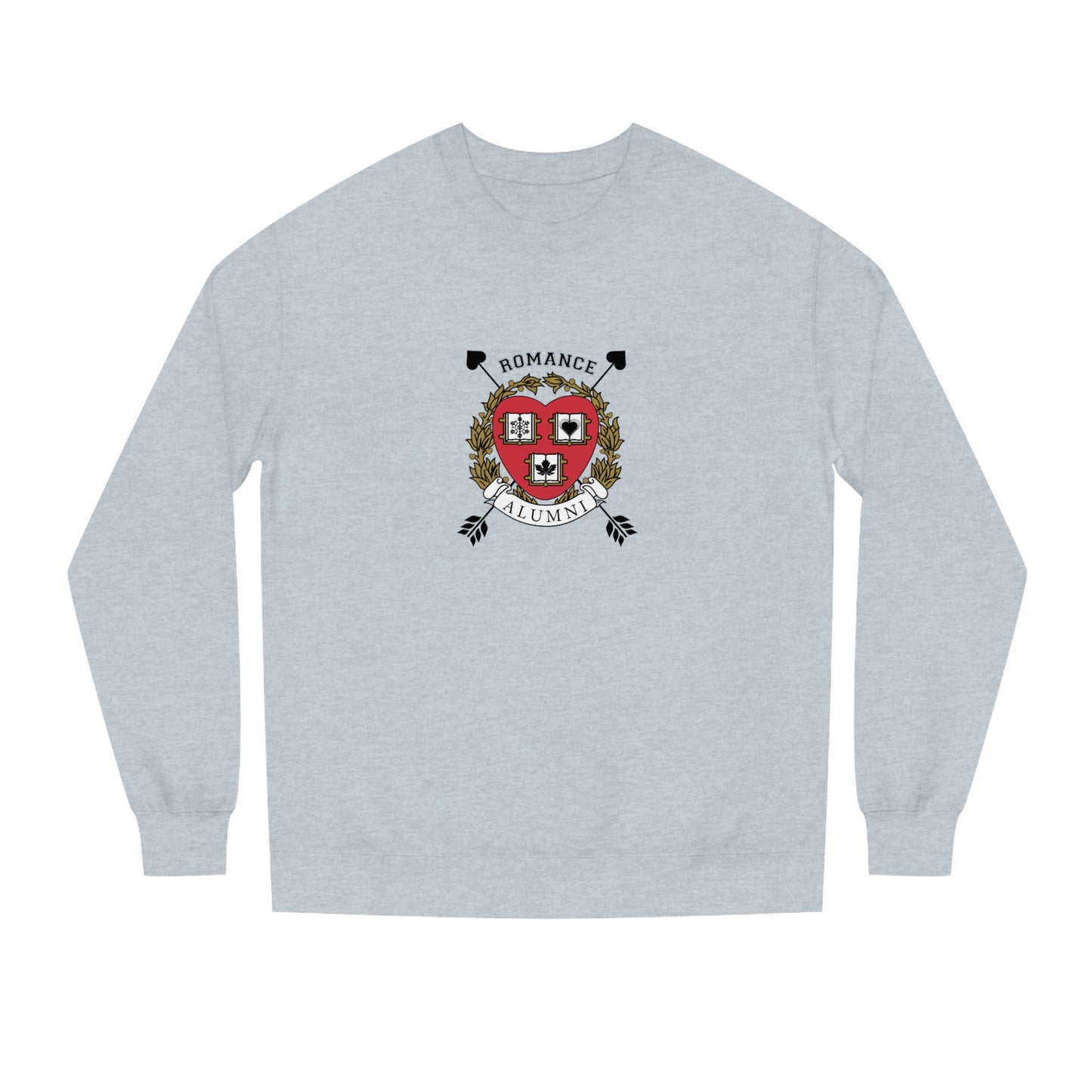 Romance University Arrows-- Crew Neck Sweatshirt