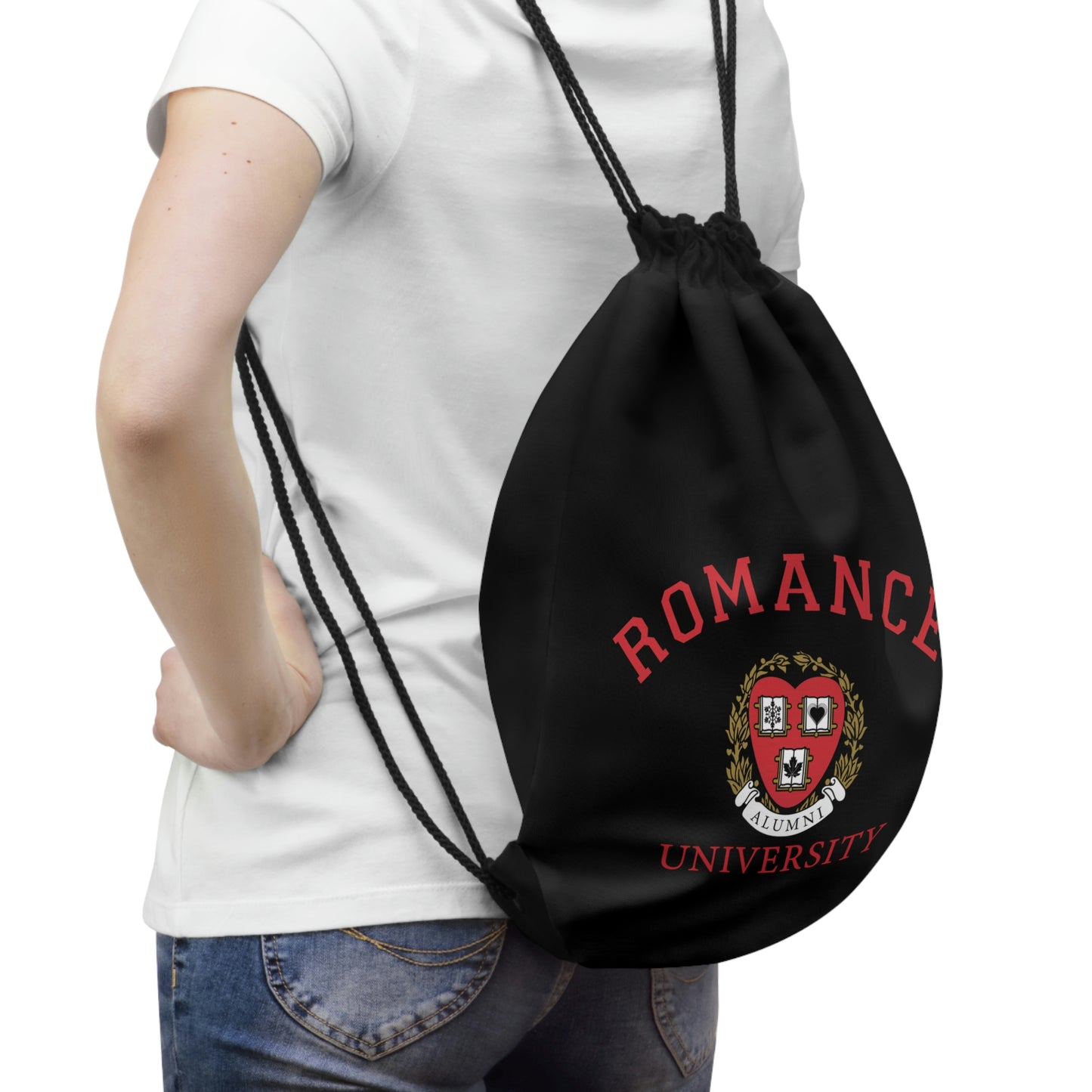 Romance University Alumni--Drawstring Bag