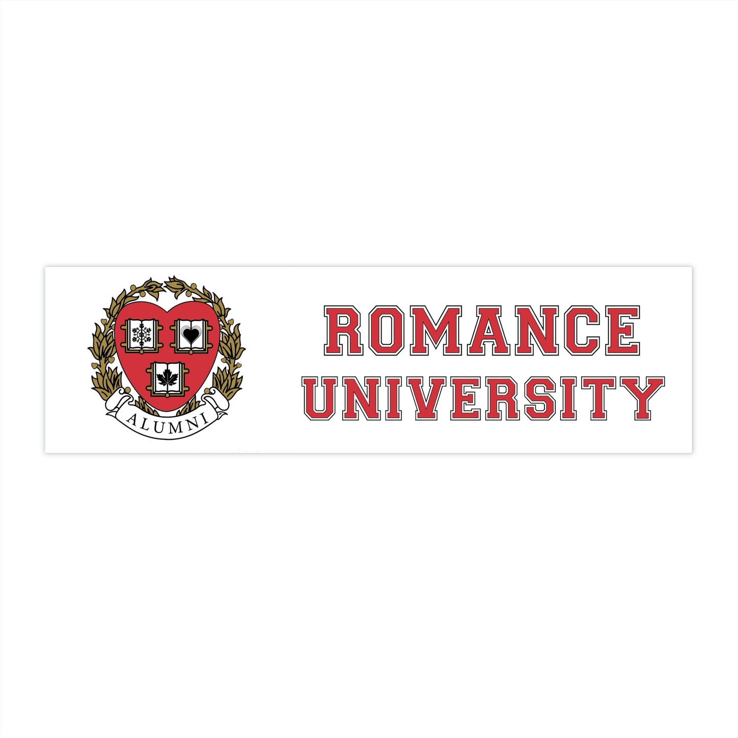 Romance University Alumni--Bumper Stickers