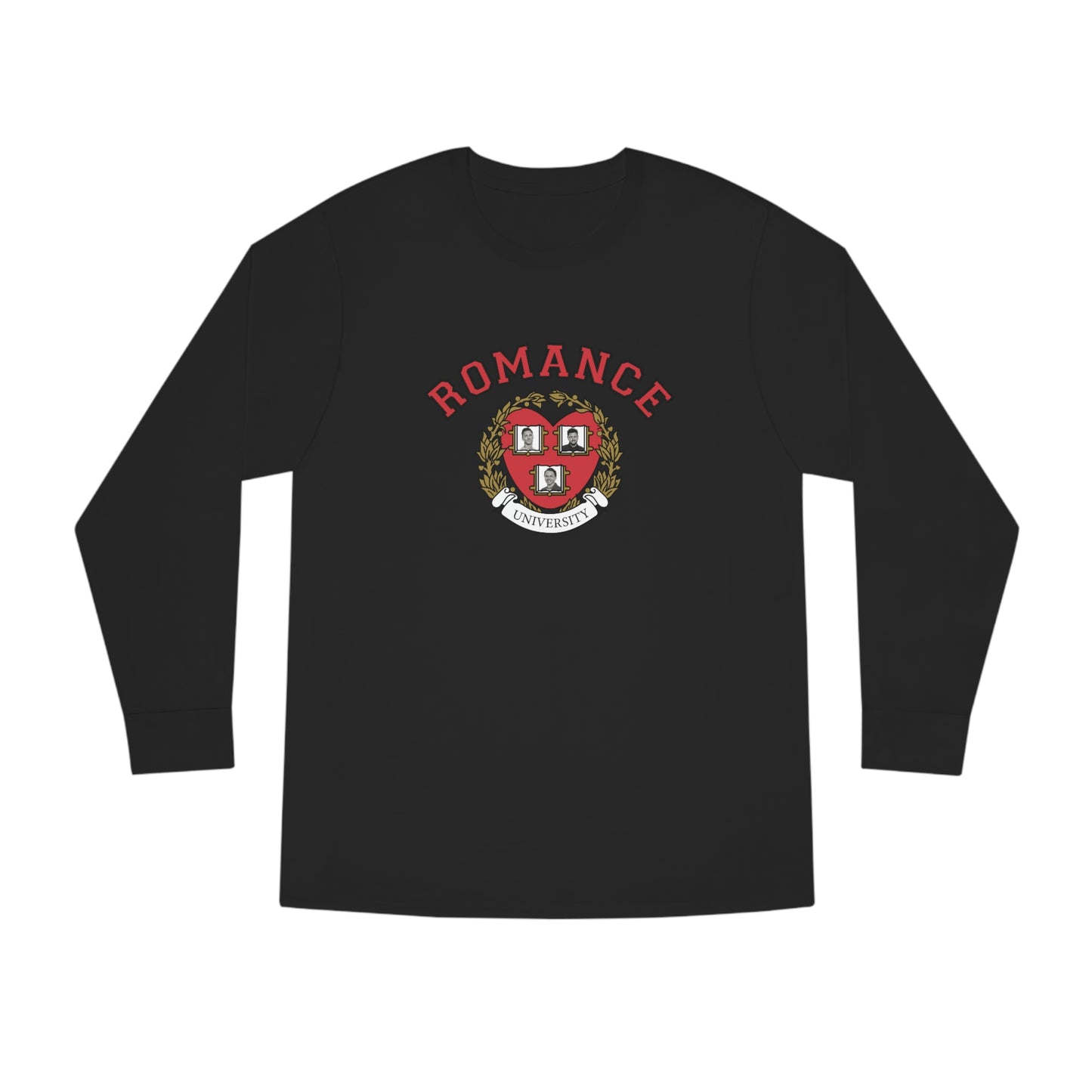 Romance University Valentine's Day--Long Sleeve Crewneck Tee