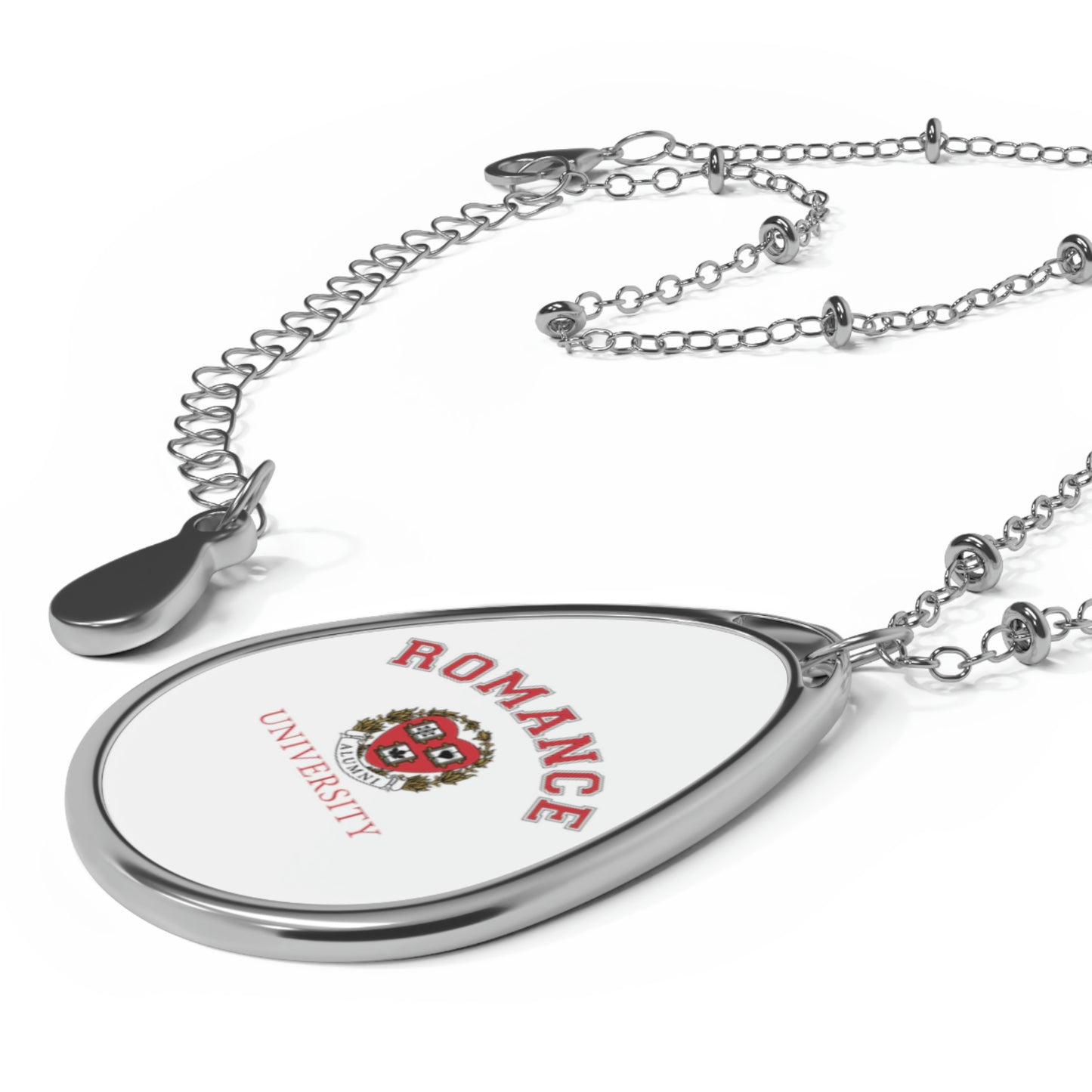 Romance Alumni--Oval Necklace