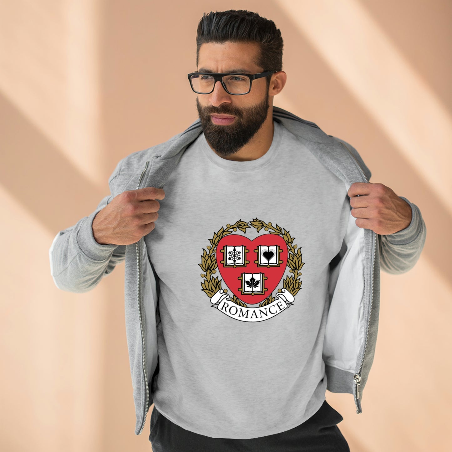 Romance University Premium Crewneck Sweatshirt