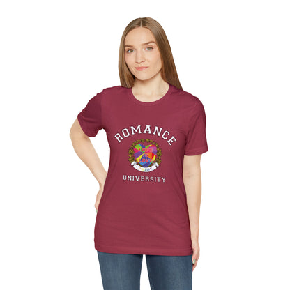 Romance Pride Unisex Jersey Short Sleeve Tee