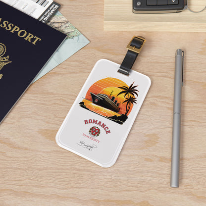 Romance University Cruise Luggage Tag