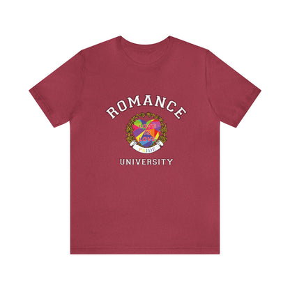 Romance Pride Unisex Jersey Short Sleeve Tee