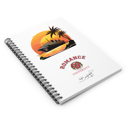 Romance University Cruise Spiral Notebook - Ruled Line