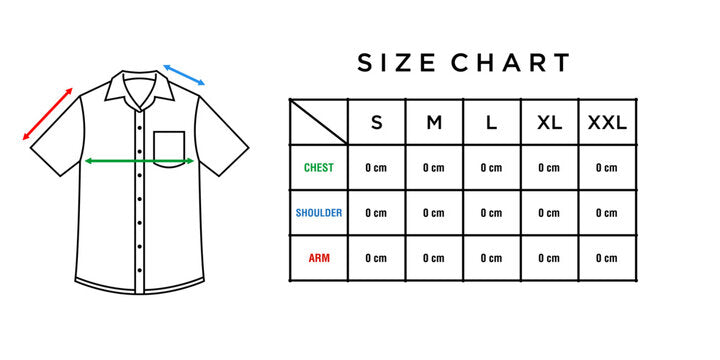 Size chart guide