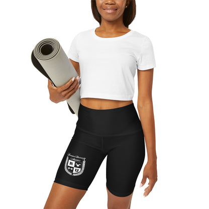 Romance University Athletics-High Waisted Shorts