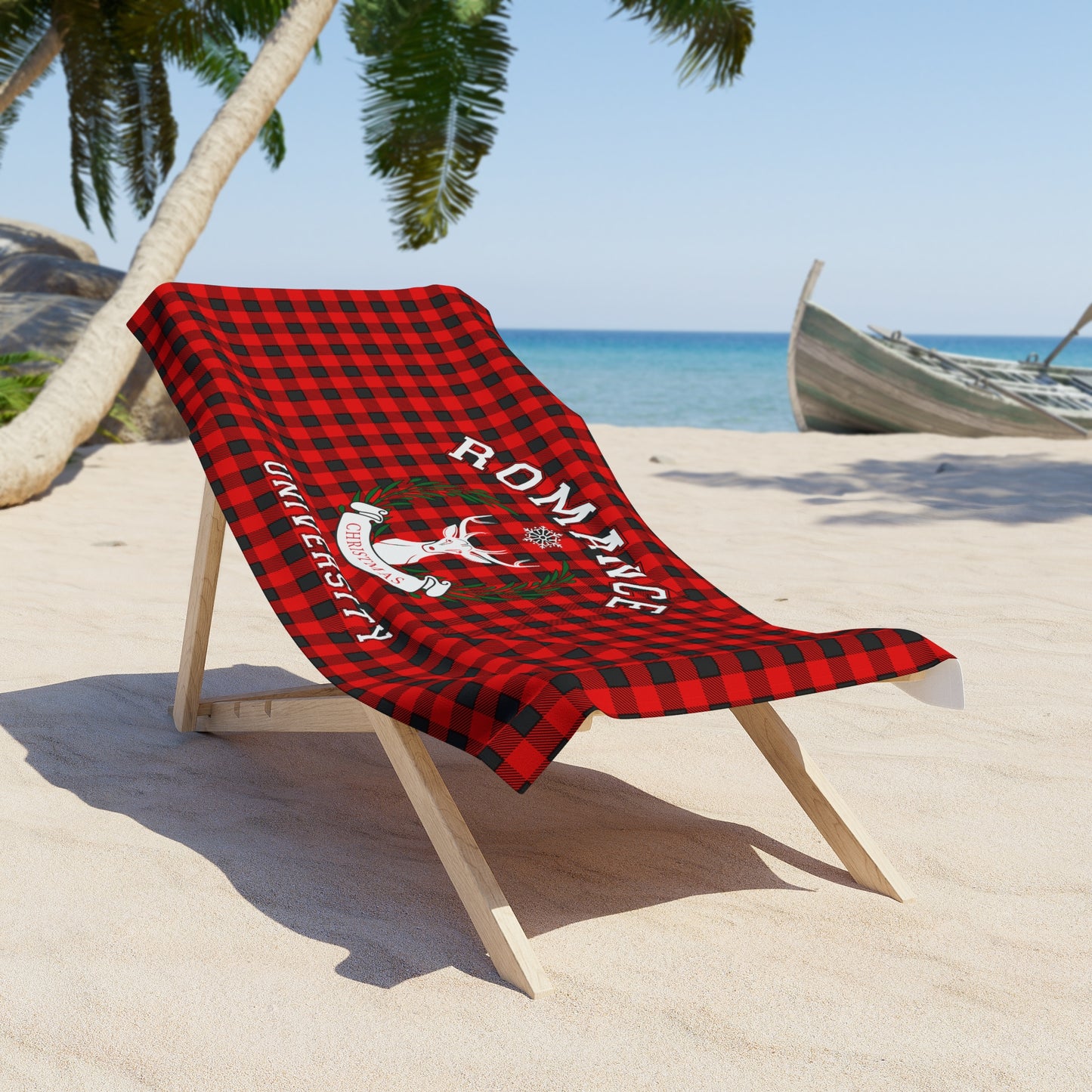 Romance University-Beach Towel