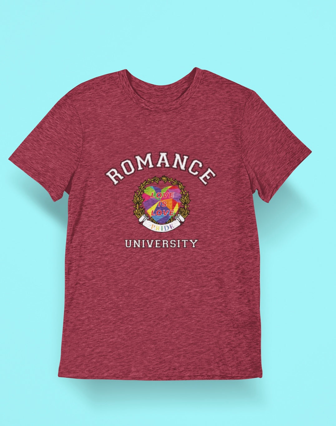 Romance Pride Unisex Jersey Short Sleeve Tee