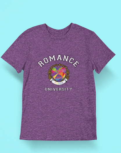 Romance Pride Unisex Jersey Short Sleeve Tee