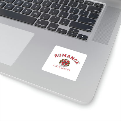 Romance Alumni--Square Stickers