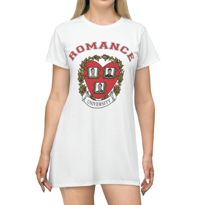 Romance University Valentine's Day--T-Shirt Dress