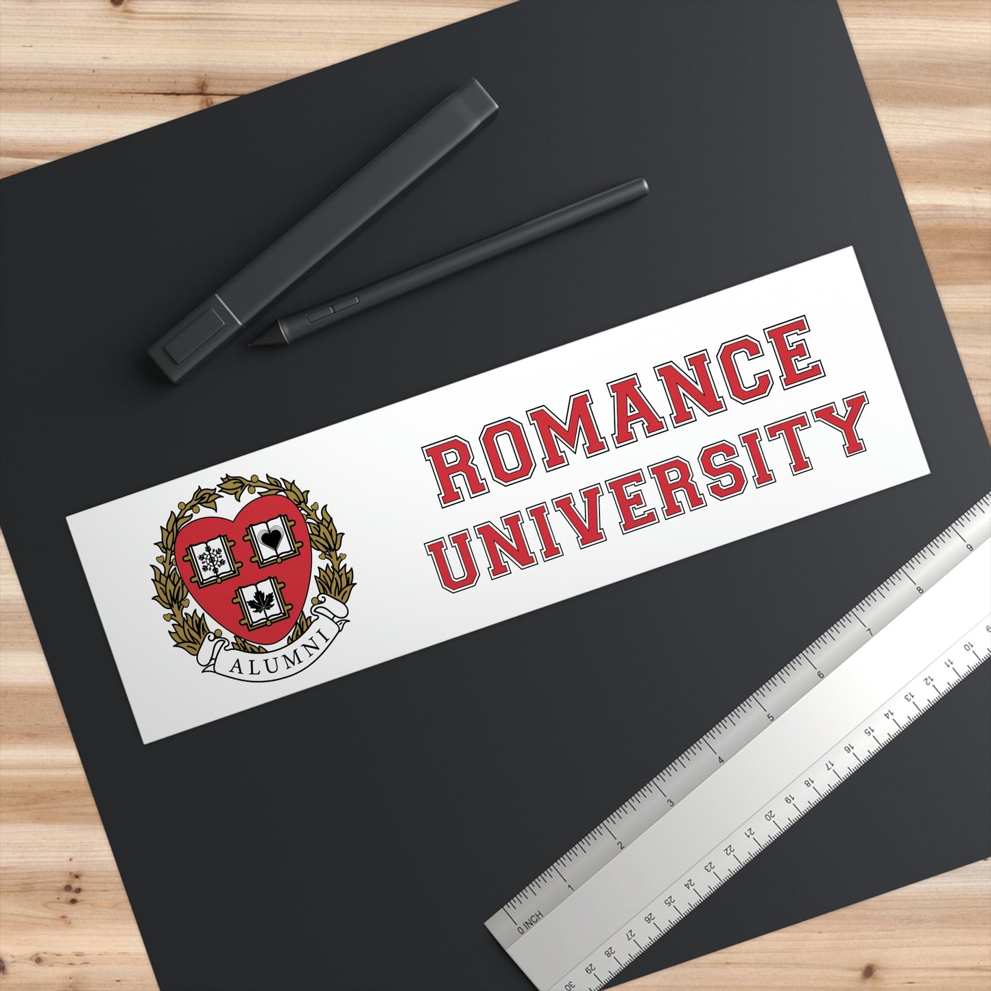 Romance University Alumni--Bumper Stickers