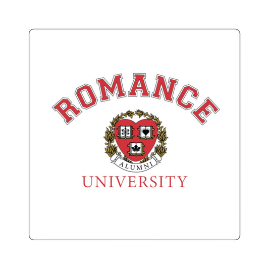 Romance Alumni--Square Stickers
